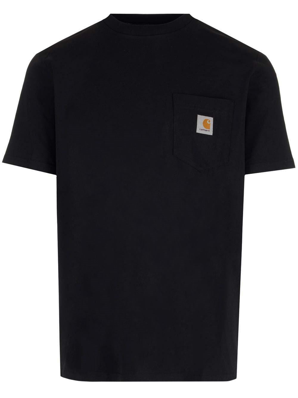 Carhartt Wip T-Shirt With Pocket - Black