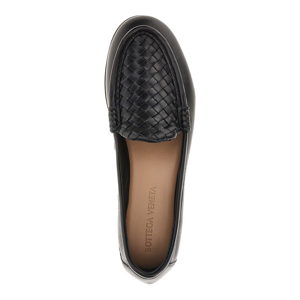 BOTTEGA VENETA Silenzio' nappa leather loafers