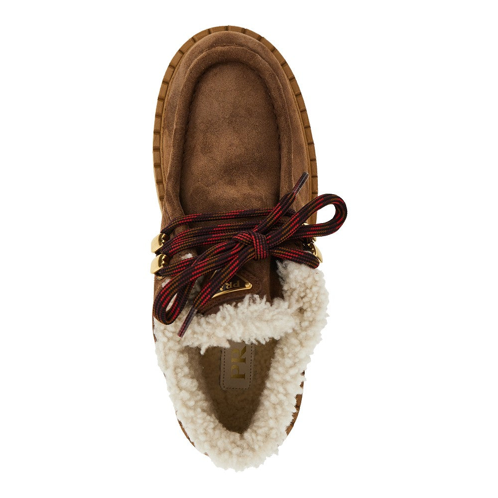 PRADA Suede leather Chukka boots