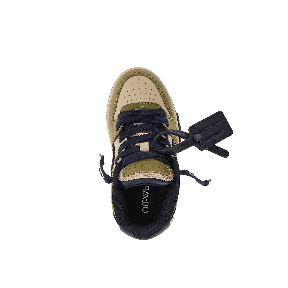 OFF WHITE Out Of Office' leather sneakers