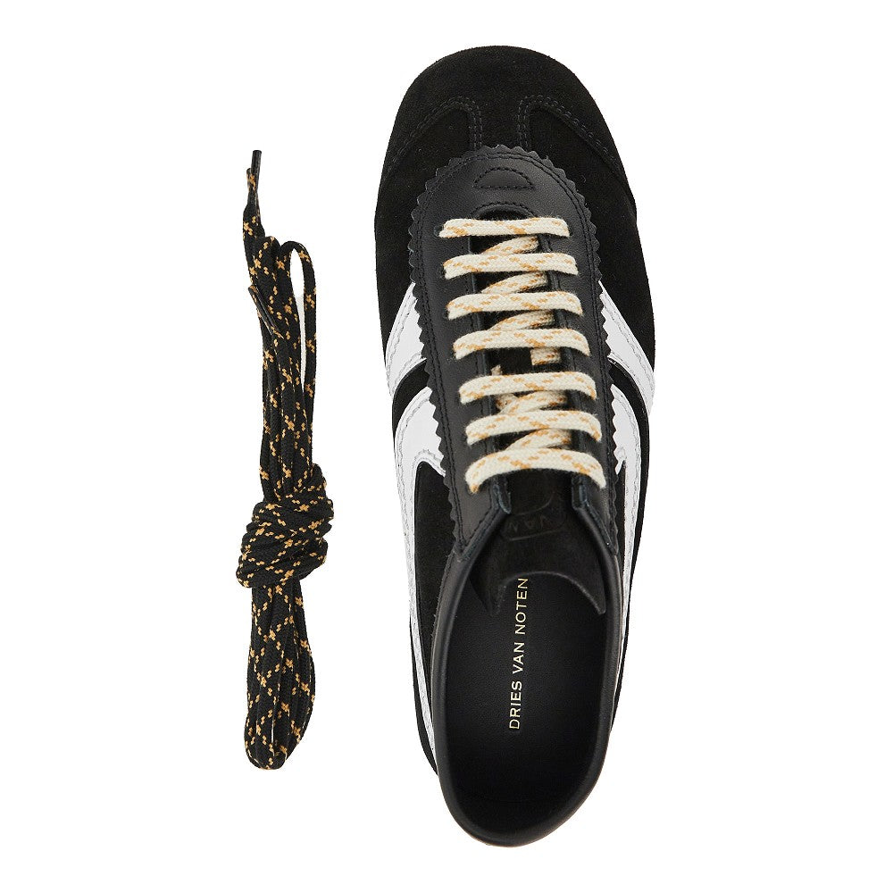 Dries Van Noten Suede leather sneakers