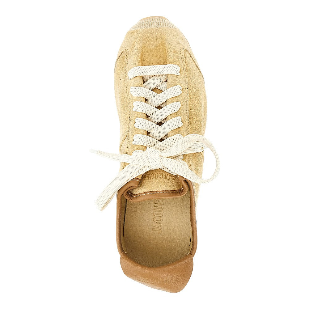 JACQUEMUS Les Tennis'suede leather sneakers