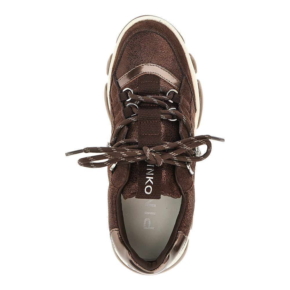 PINKO Athena' leather sneakers
