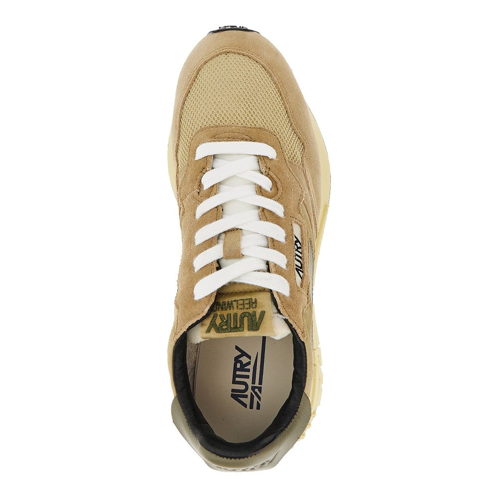 AUTRY Suede and nylon Reelwind Low Sneakers