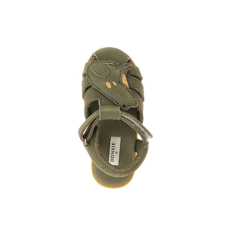 Donsje 'Damio' nubuck leather sandals