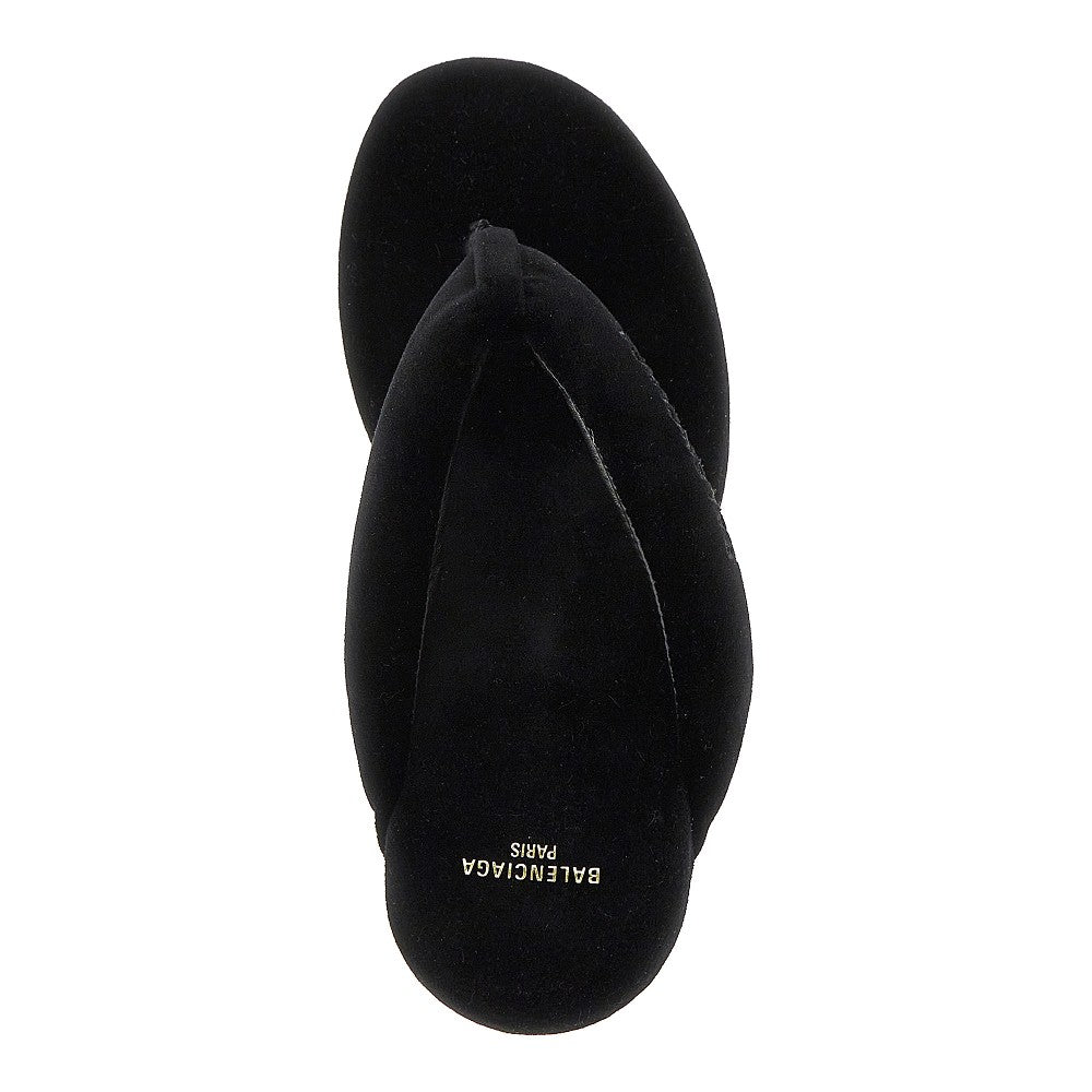 BALENCIAGA Gaeta' wedge thong sandals
