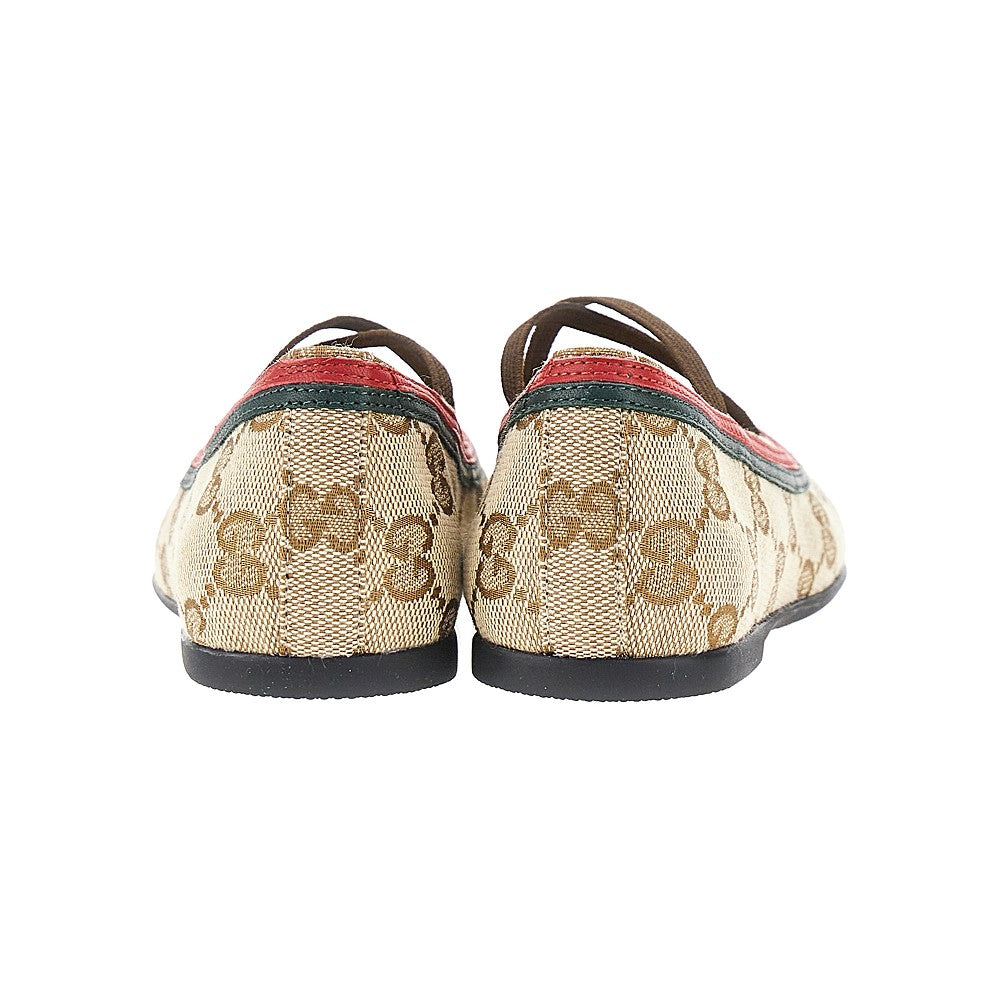 Gucci GG fabric ballet flats