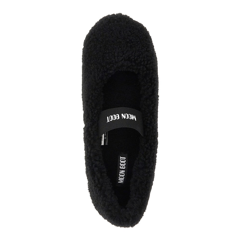 Moon Boot Shearling ballet flats