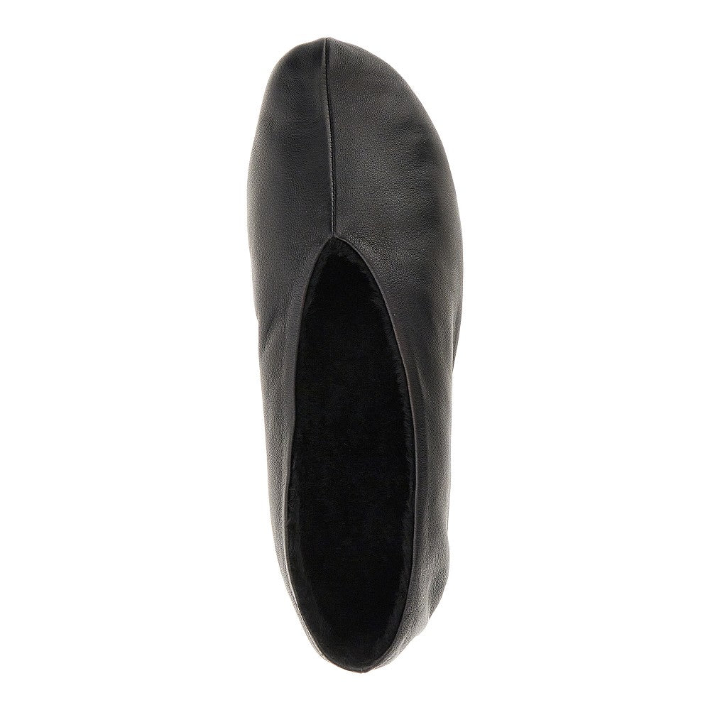 THE ROW Stella' nappa leather slip-on shoes