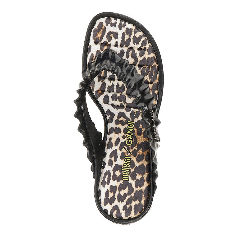 Ganni GANNI x Melissa rubber thong heel