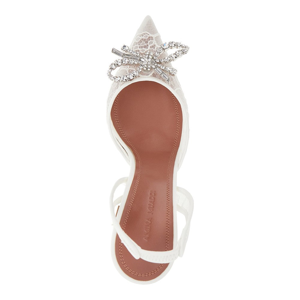 AMINA MUADDI Rosie Sling' lace slingback pumps