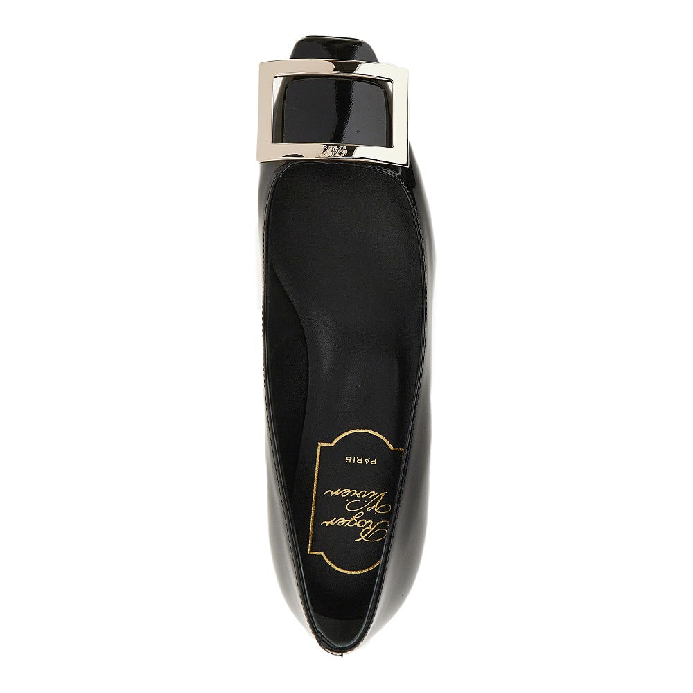 ROGER VIVIER Trompette' patent leather pumps