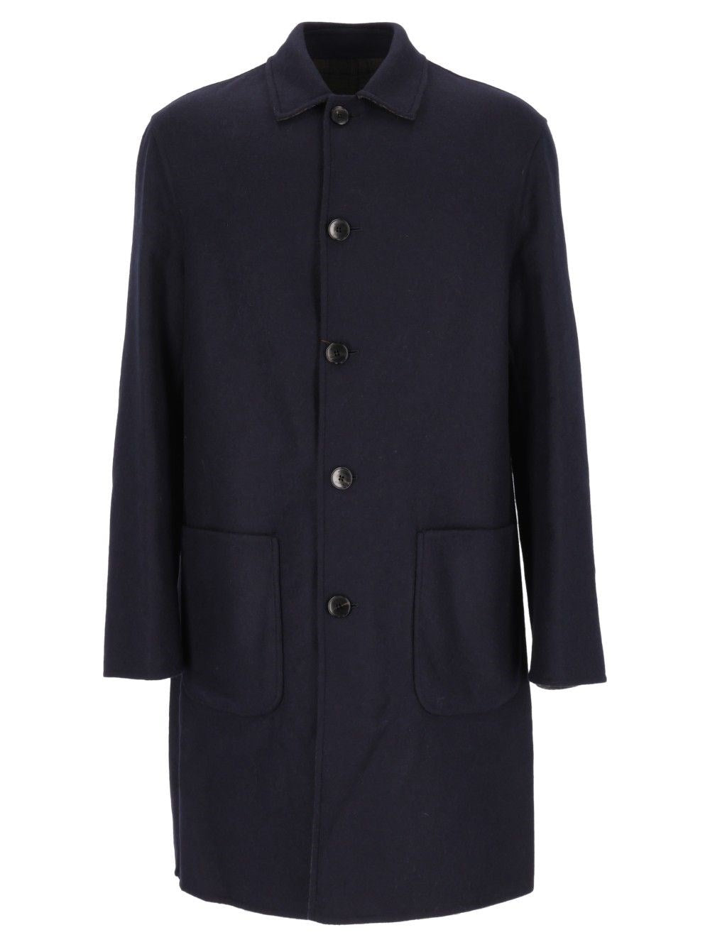 Etro Soho Reversible Coat - Blue
