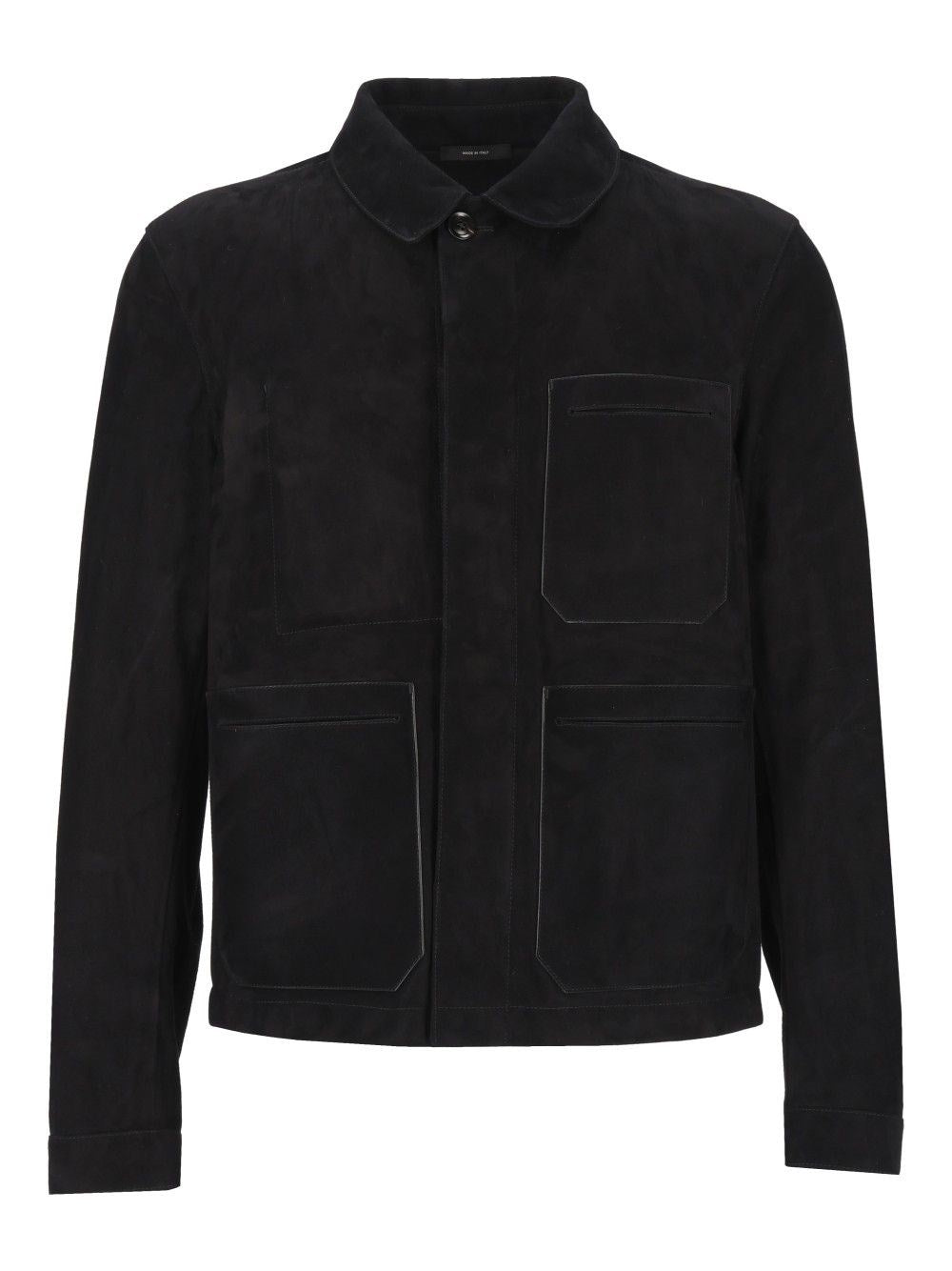 Tom Ford Filed Suede Jacket - Black
