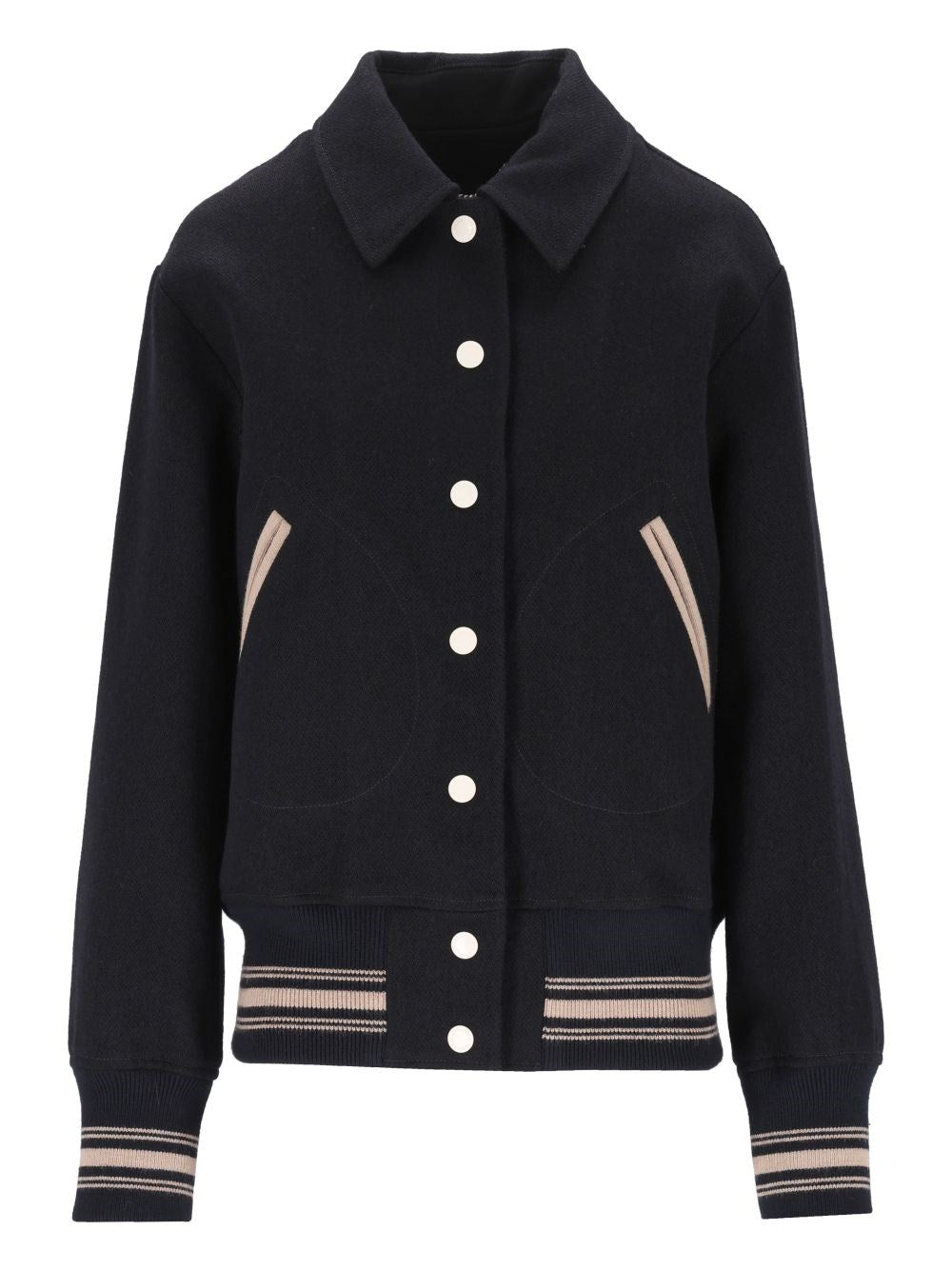 Golden Goose "Journey W's" Bomber Jacket - Blue