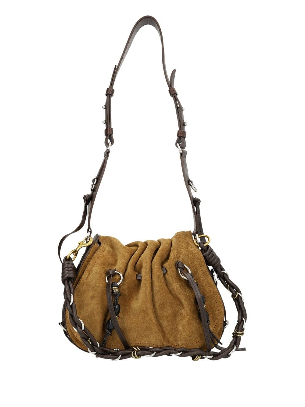 Isabel Marant Bolton Suede Bag - Beige