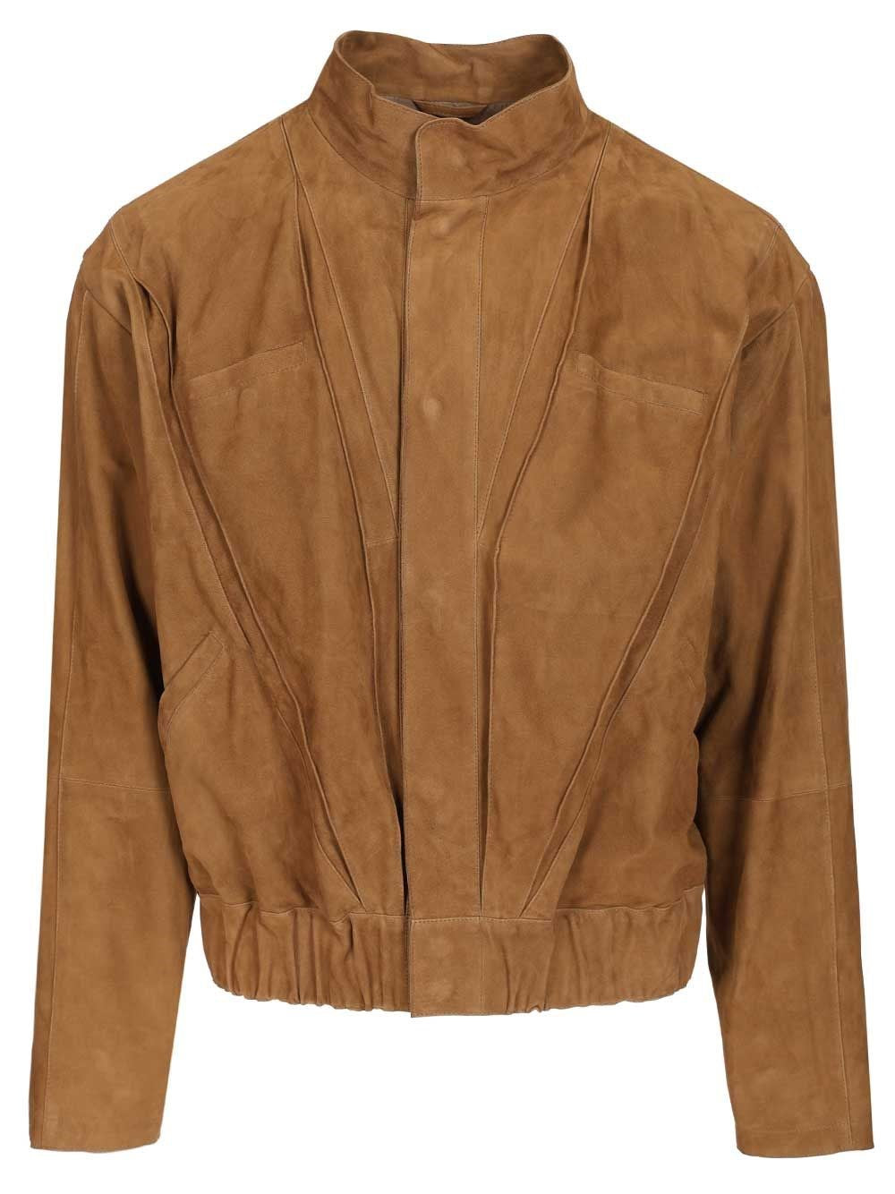 Giorgio Armani Suede Jacket - Beige