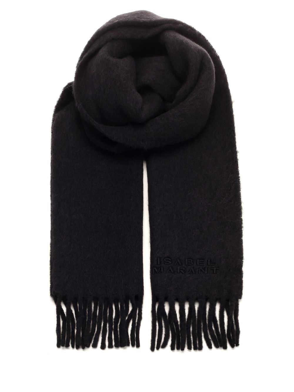 Isabel Marant "Firny" Long Scarf - Black