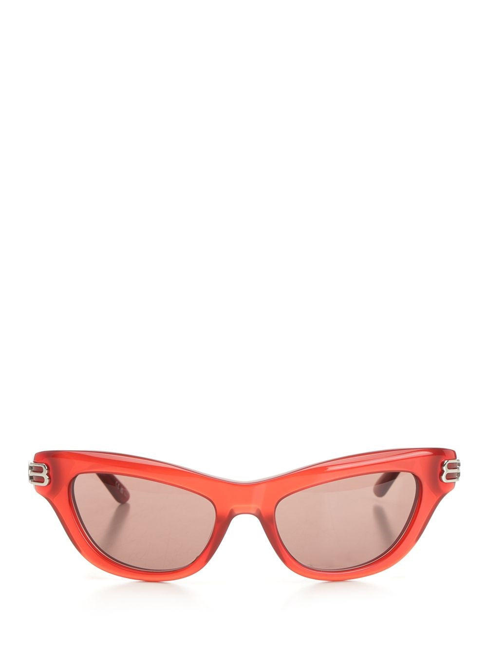 Balenciaga "Casino Cat" Sunglasses - Red