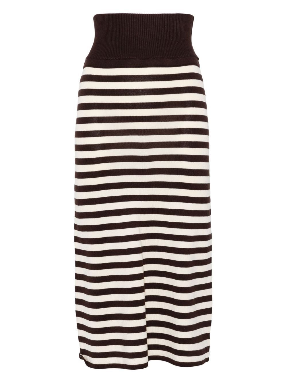 Frankies Bikinis "Tucker" Knitted Midi Skirt - Multi