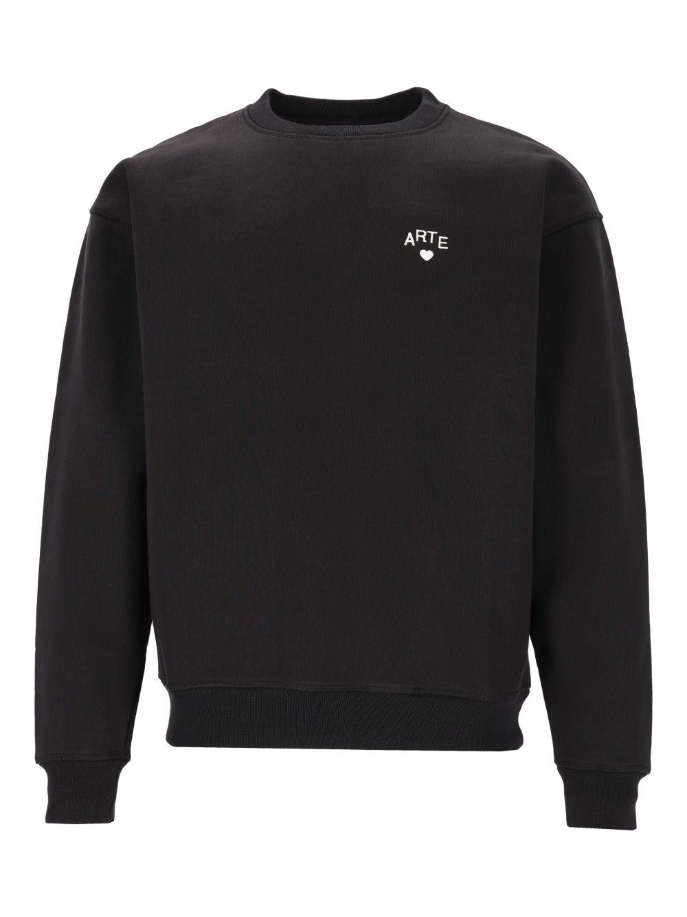 Art Heart Art Sweatshirt - Black