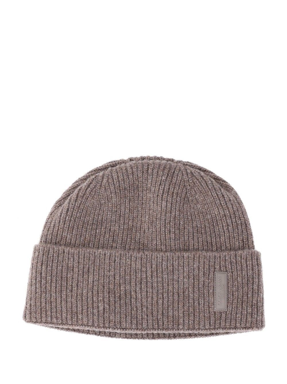 Giorgio Armani Cashmere Hat - Beige