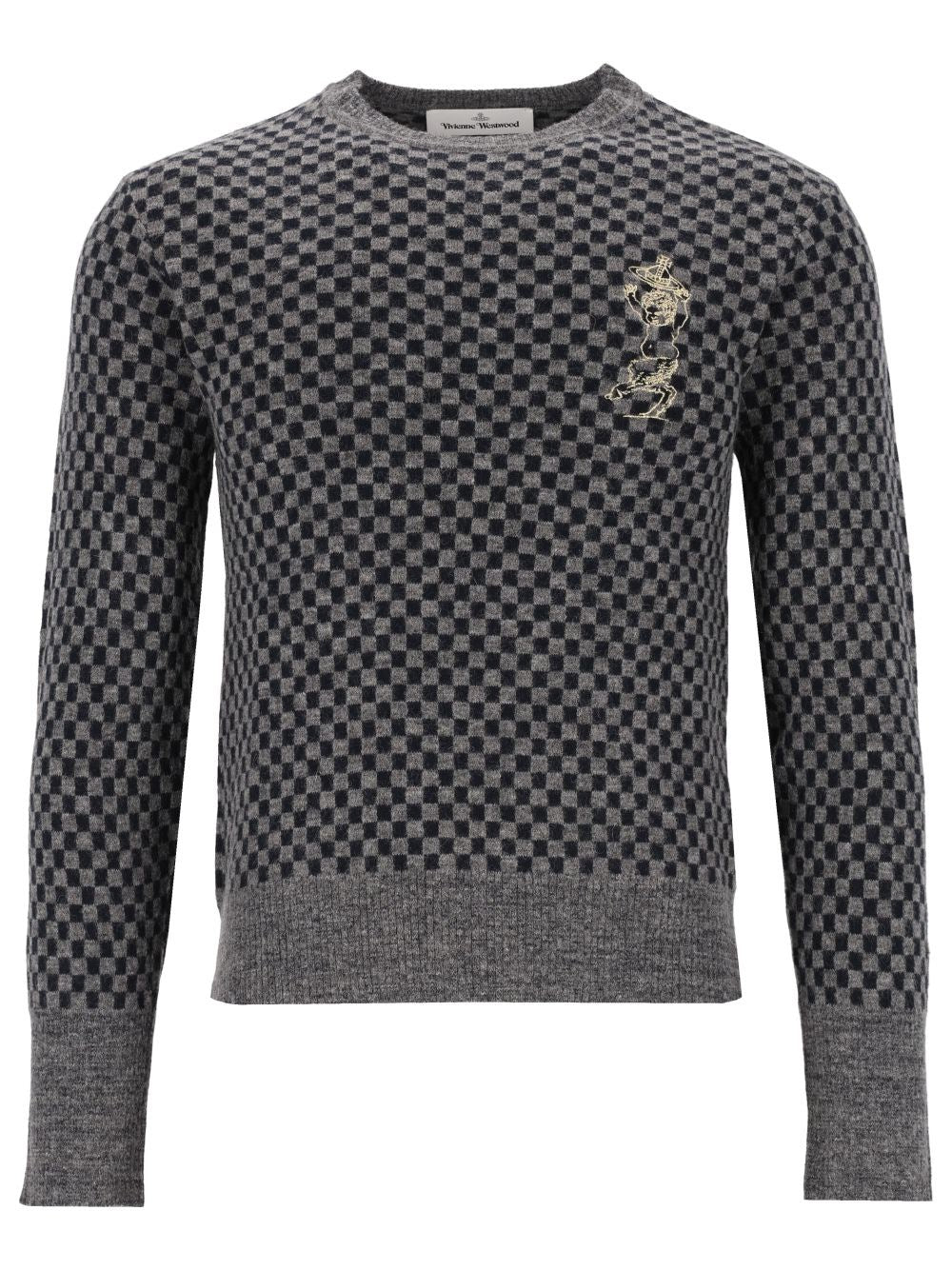 Vivienne Westwood Crew Neck Sweater - Grey