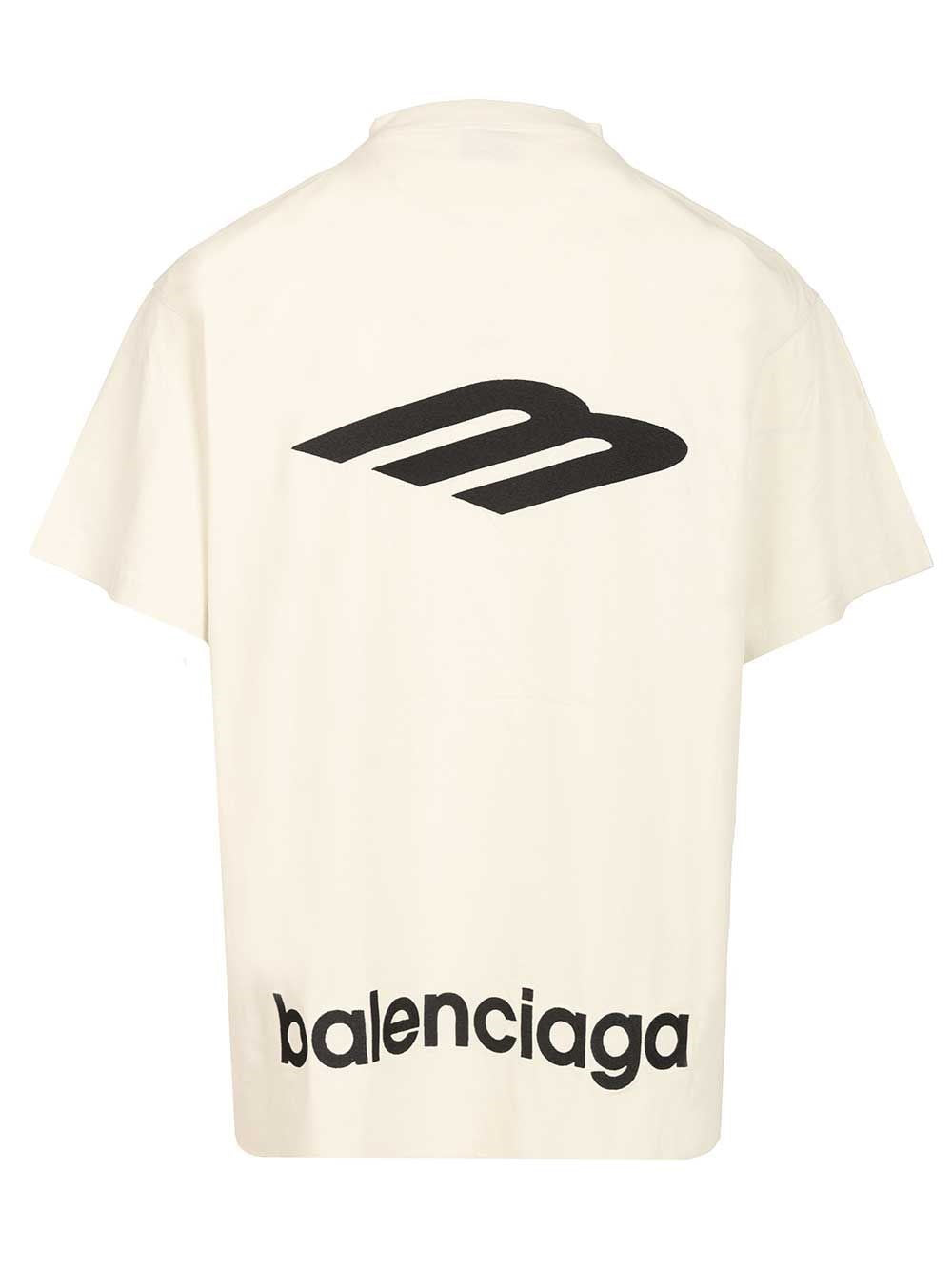 Balenciaga Oversized T-Shirt - White