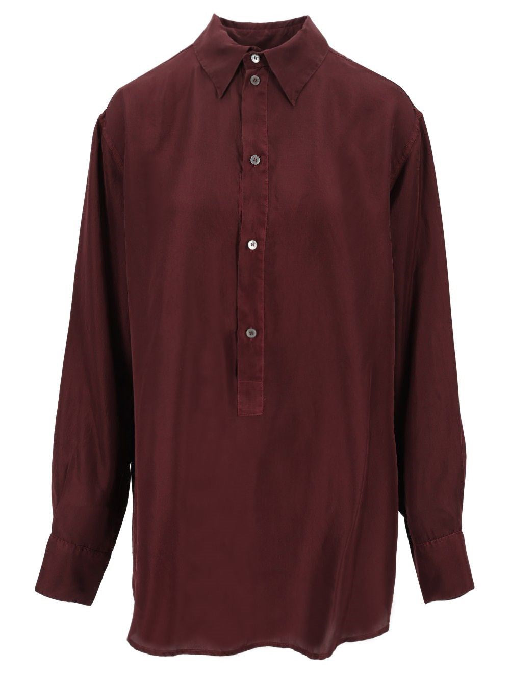 Barena Venezia "Camillo" Shirt - Bordeaux