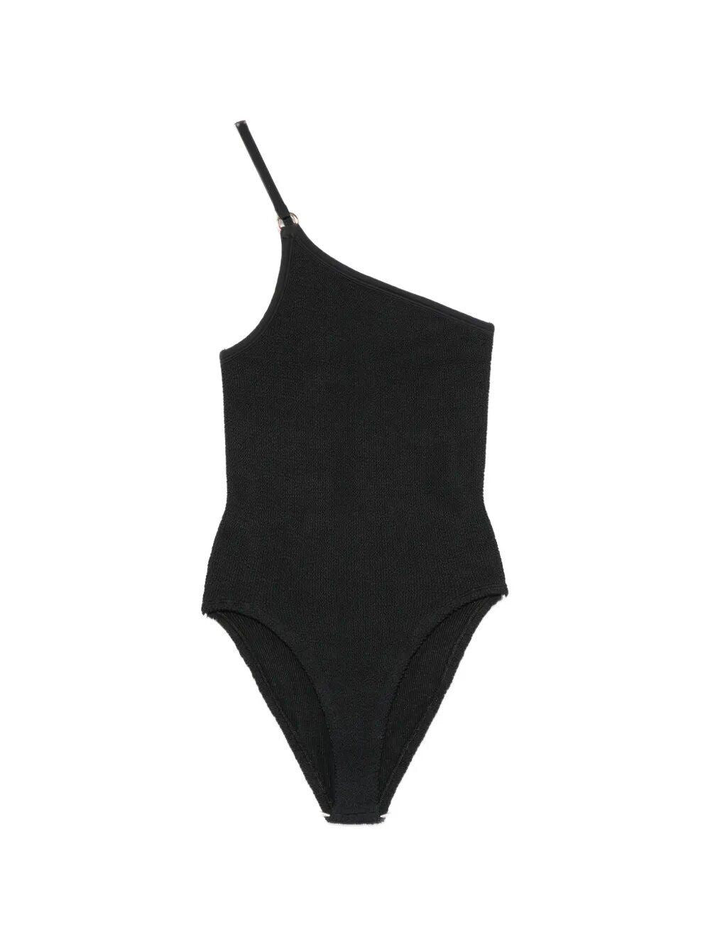 Hunza G "Clara" One-Piece Swimsuit - Black