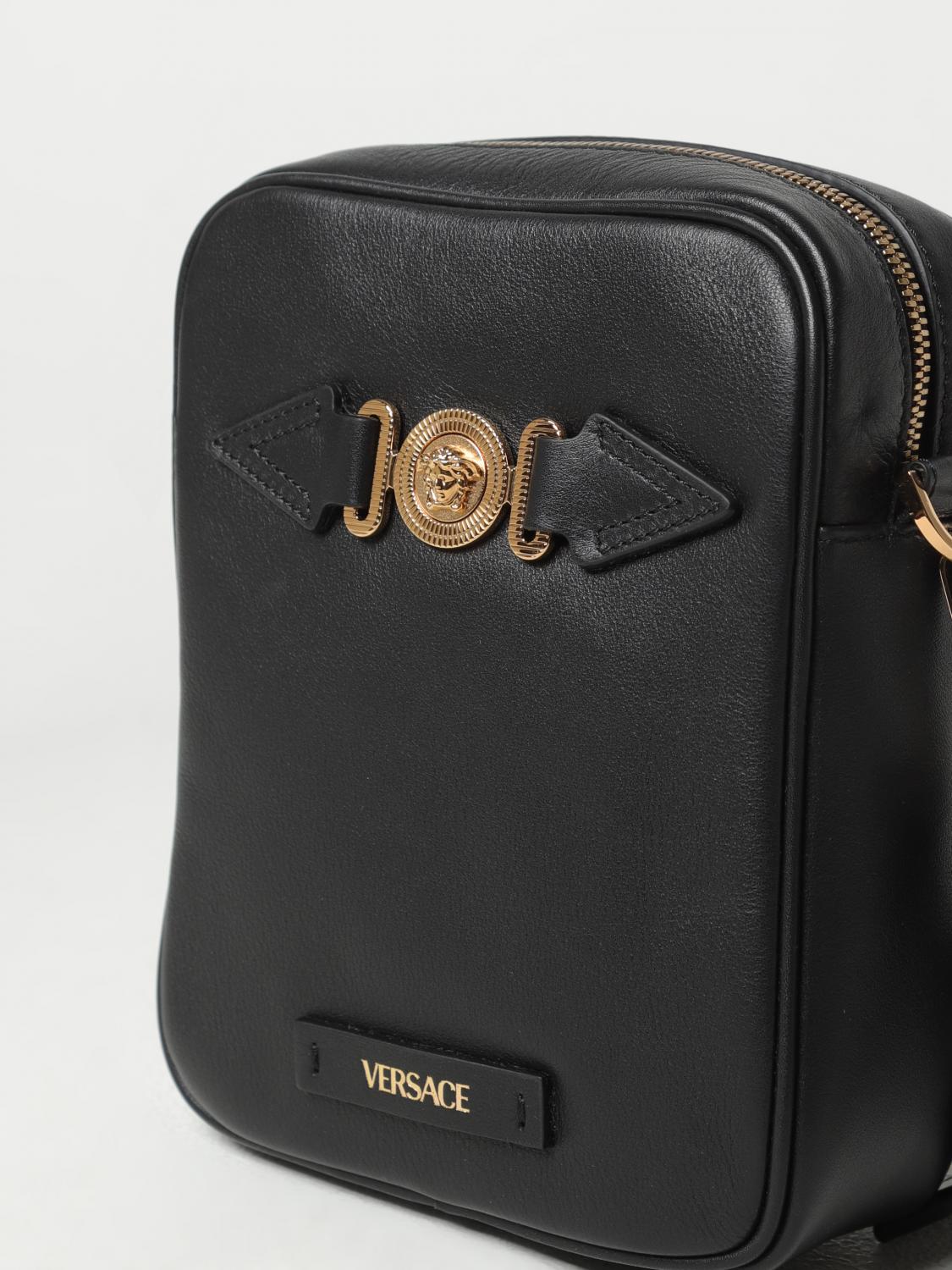 Versace Shoulder Bag Men Black