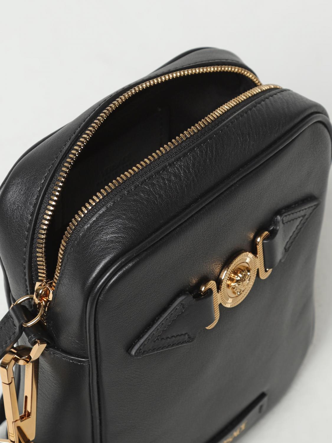 Versace Shoulder Bag Men Black