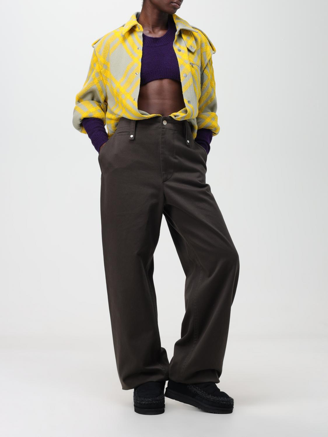 Burberry Jacket Woman Yellow