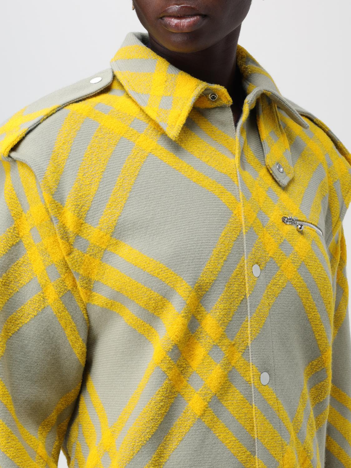 Burberry Jacket Woman Yellow