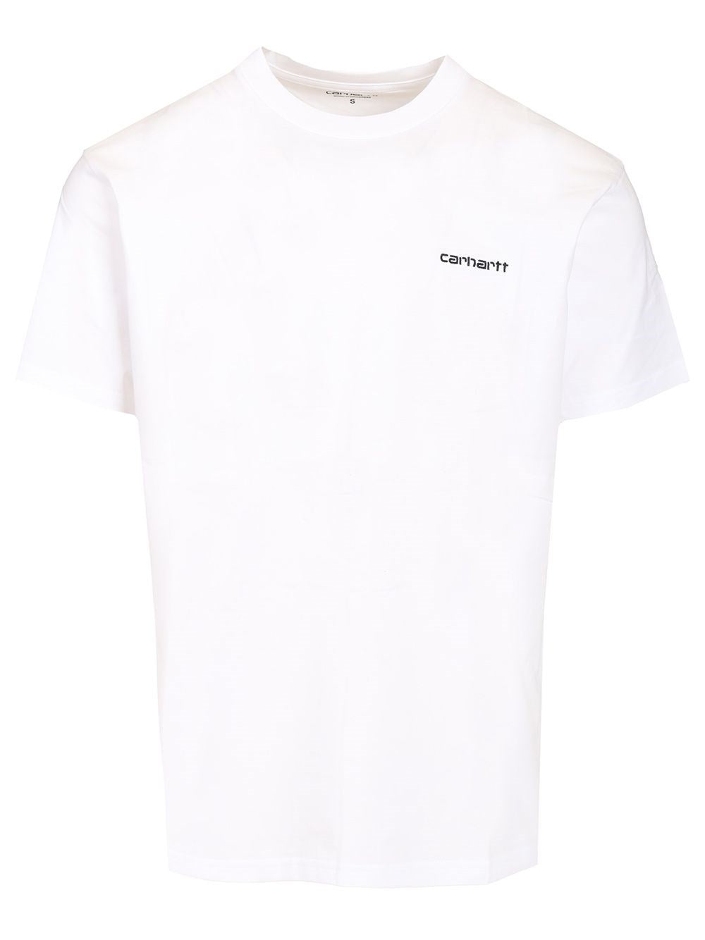 Carhartt Wip T-Shirt "S/S Script Embroidery" - White
