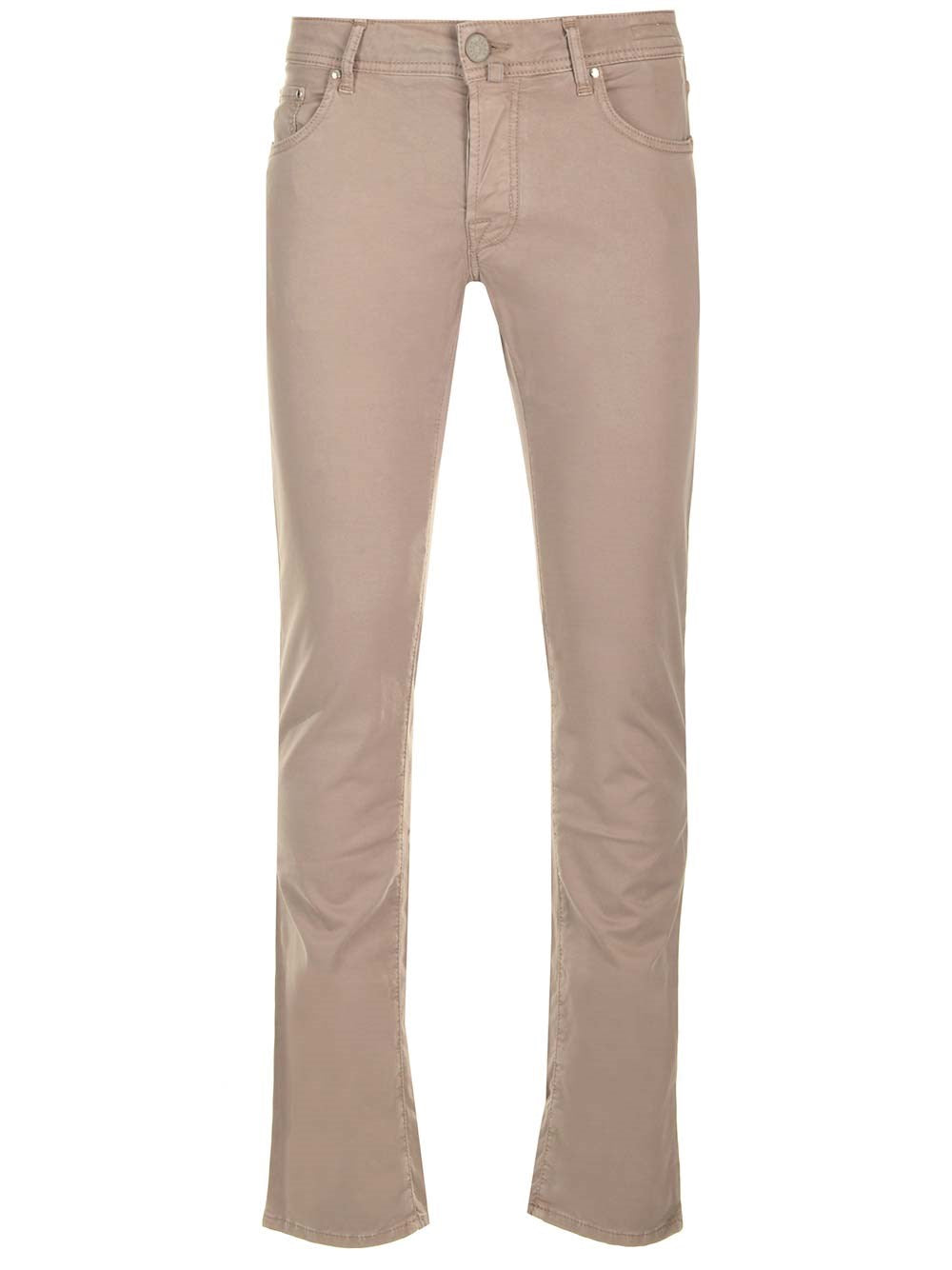 Jacob Cohen "Nick" 5-Pocket Trousers - Beige