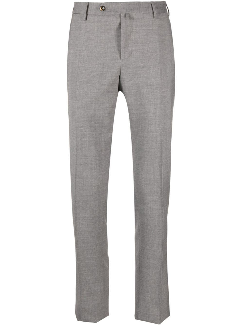 Pt Torino Grey Tailored Trousers