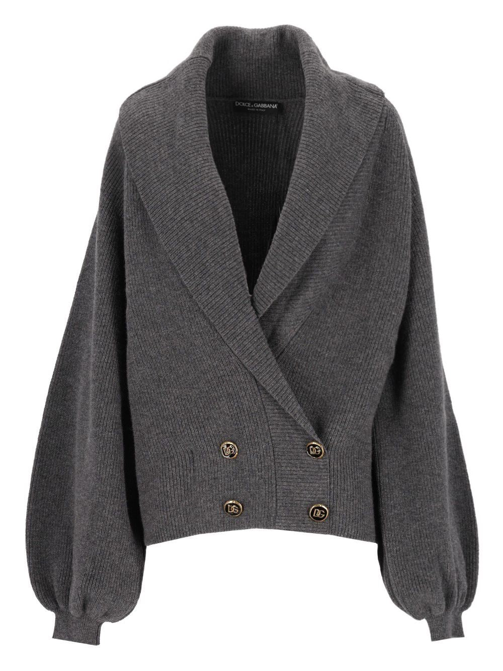 Dolce & Gabbana Buttoned Cardigan - Grey