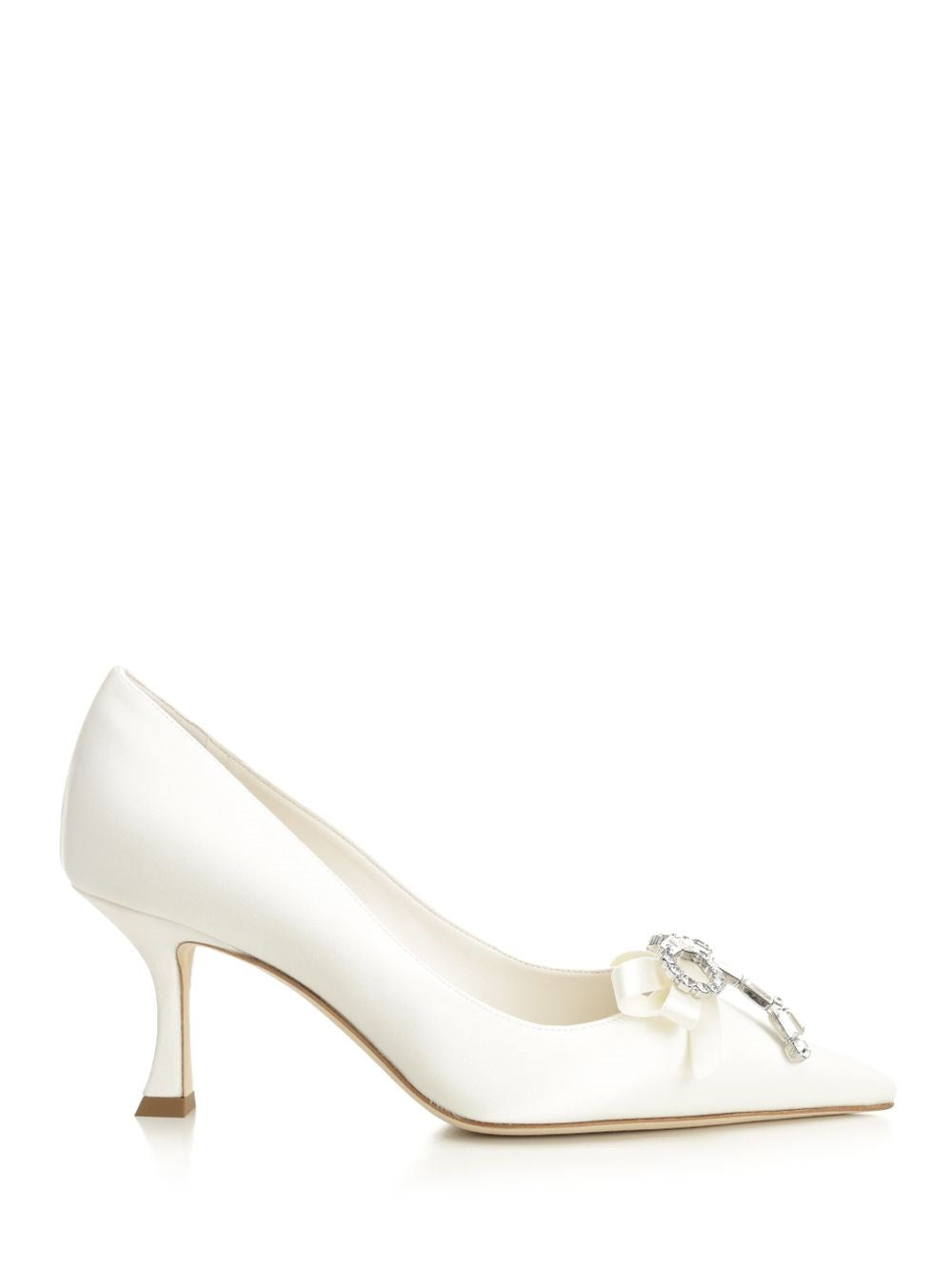 Jimmy Choo Auria 70 Pumps - White
