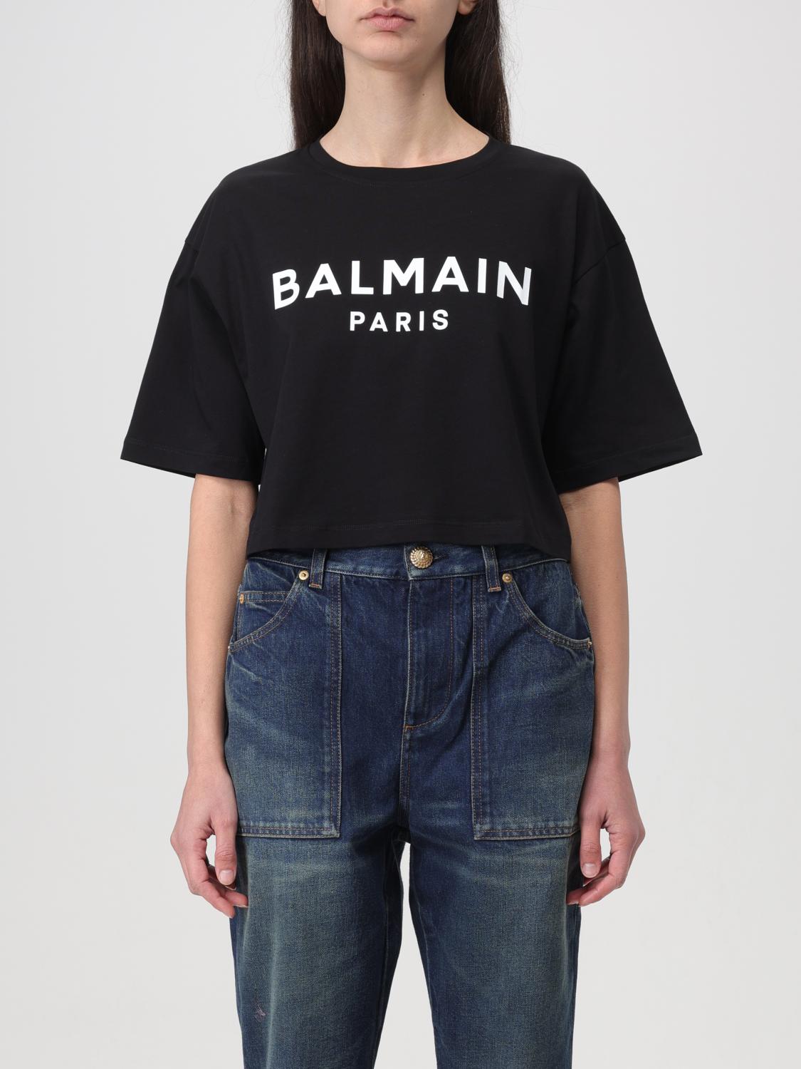 Balmain T Shirt Woman Black