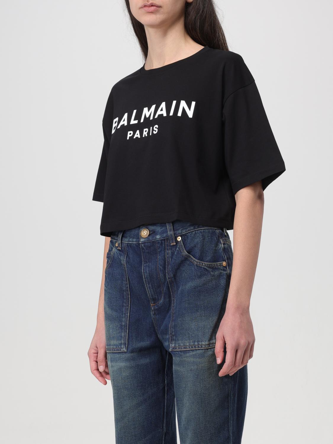 Balmain T Shirt Woman Black