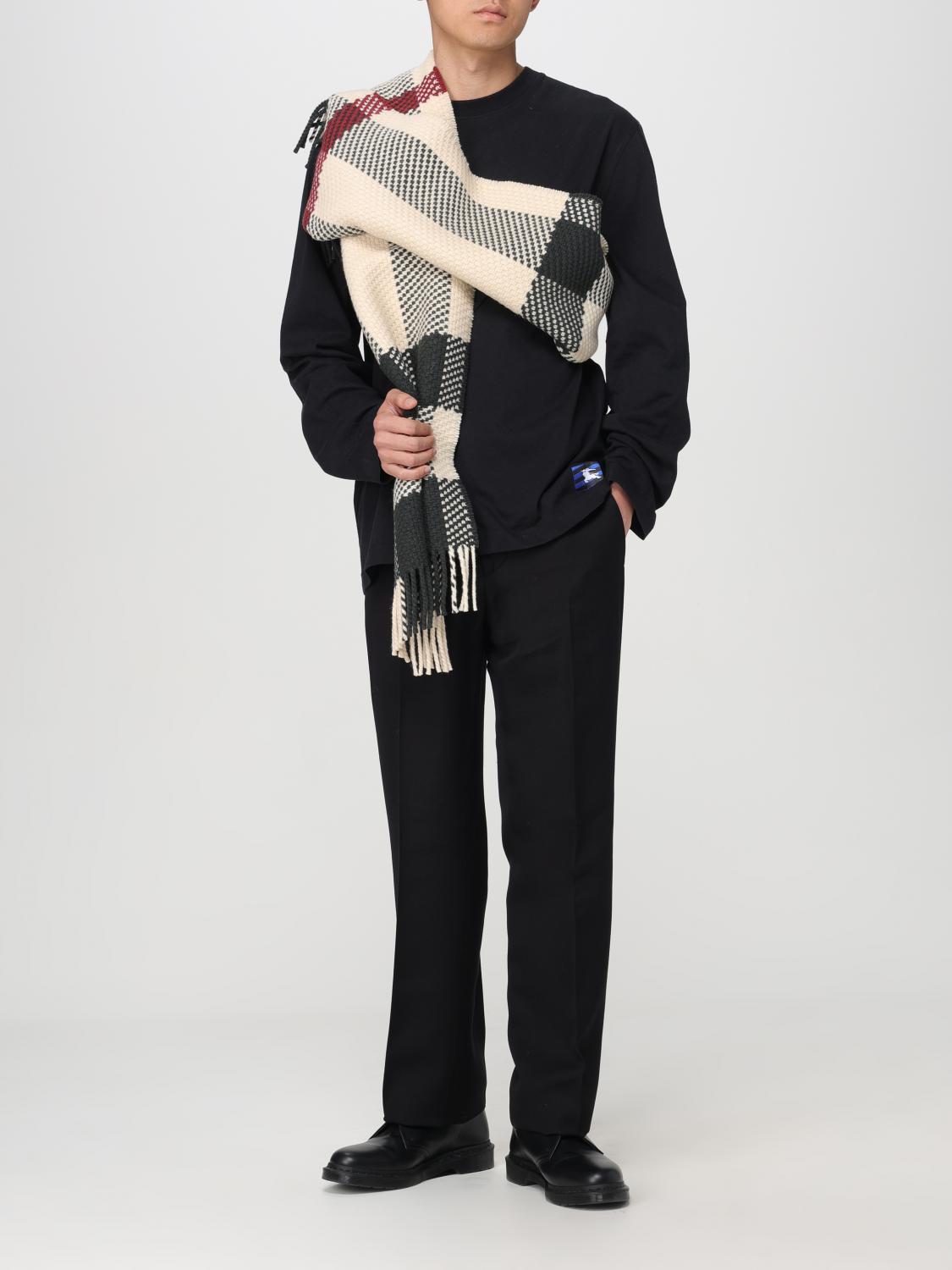 Burberry Scarf Men Multicolor