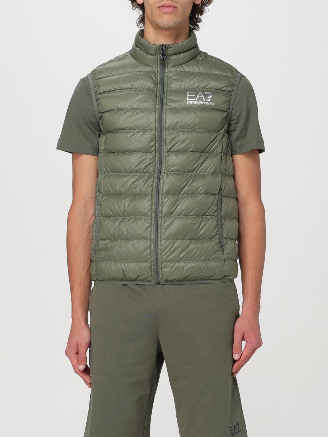 Ea7 Suit Vest Men Green