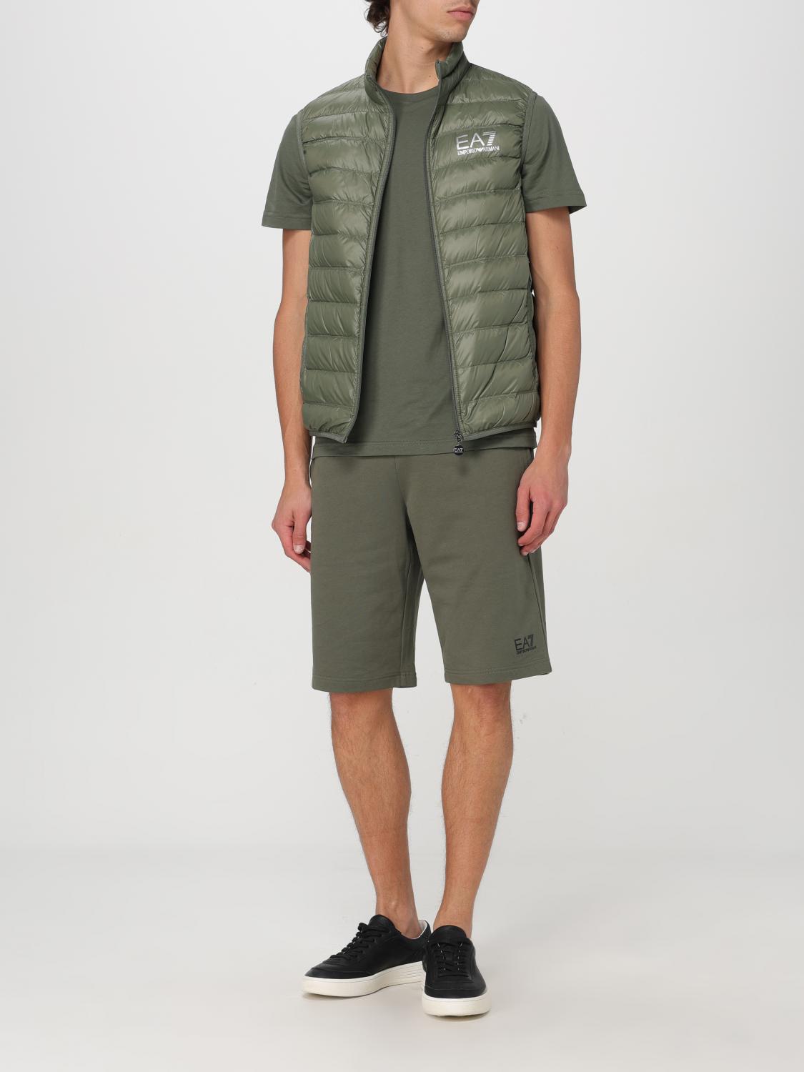 Ea7 Suit Vest Men Green