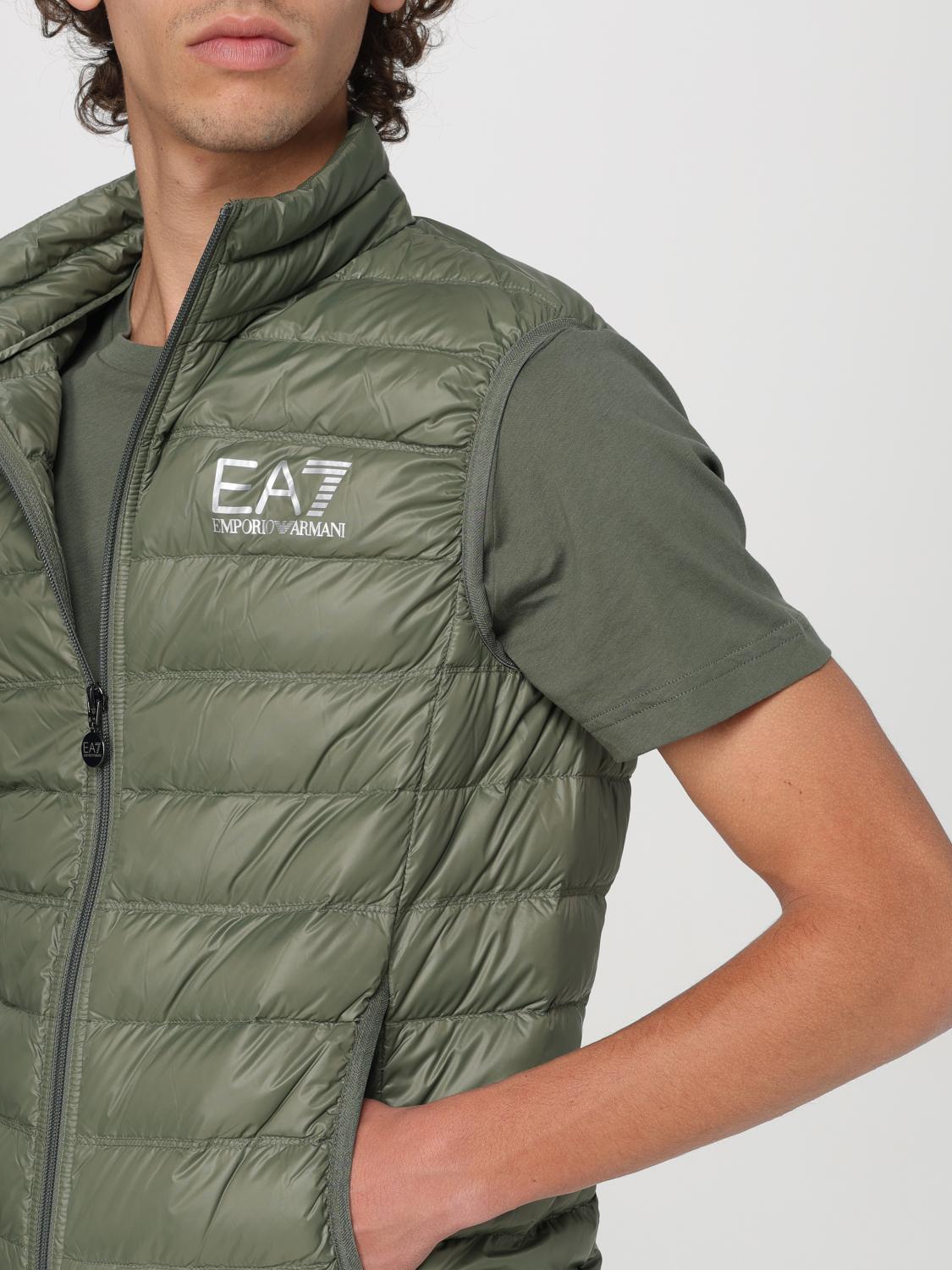 Ea7 Suit Vest Men Green