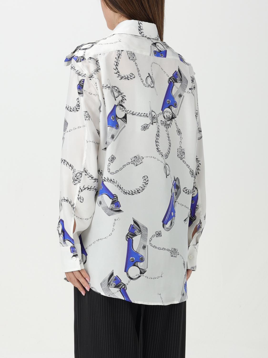 Burberry Shirt Woman Blue