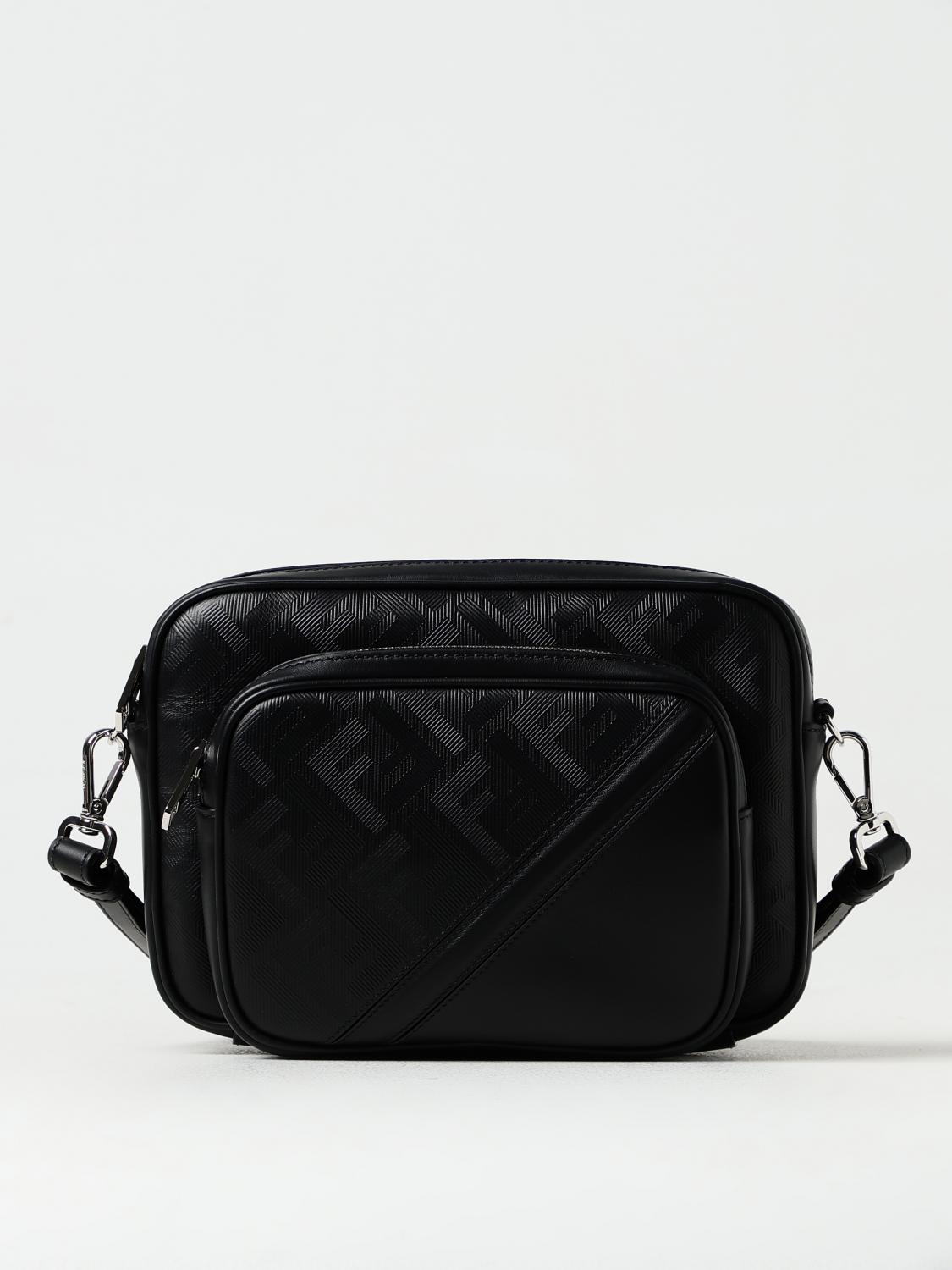 Fendi Shoulder Bag Men Black