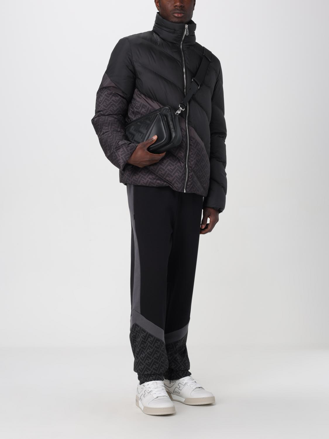 Fendi Shoulder Bag Men Black