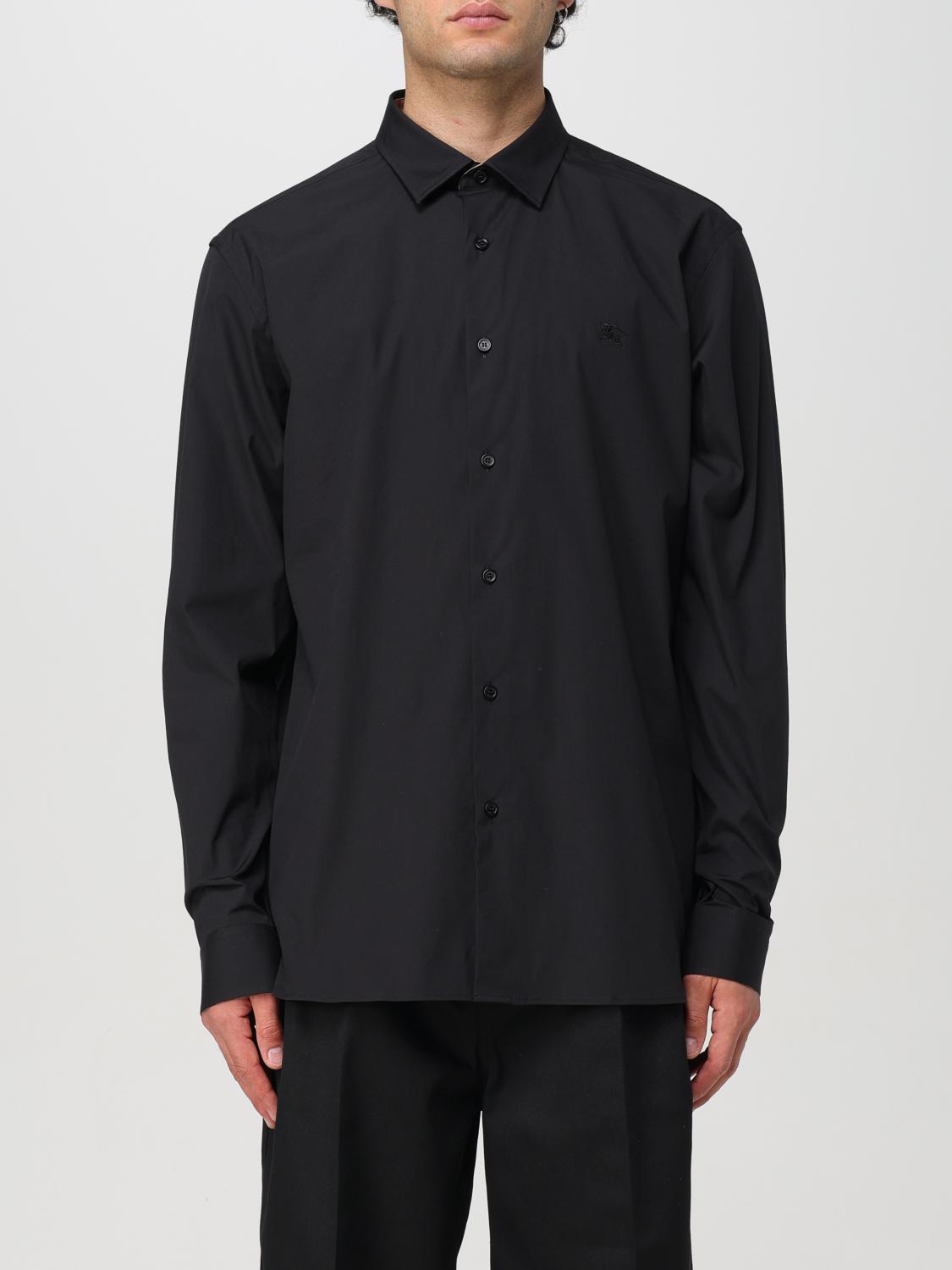 Burberry Shirt Men Black