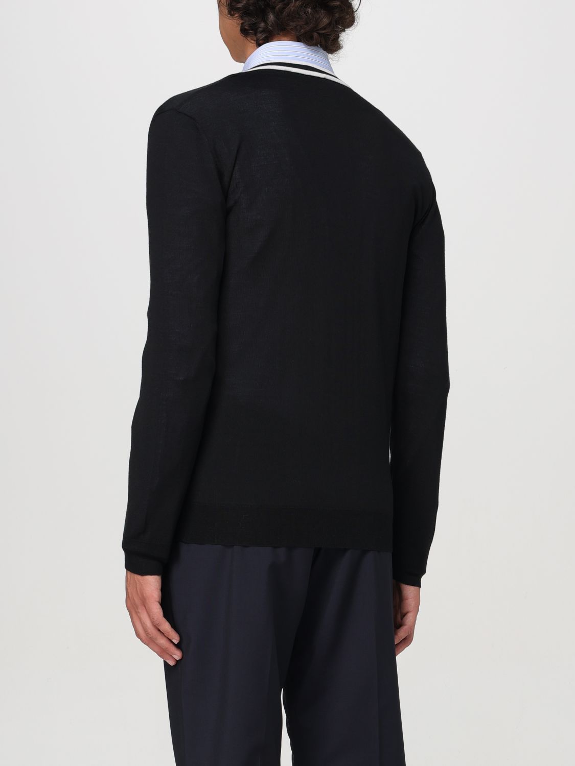 Valentino Cardigan Men Black